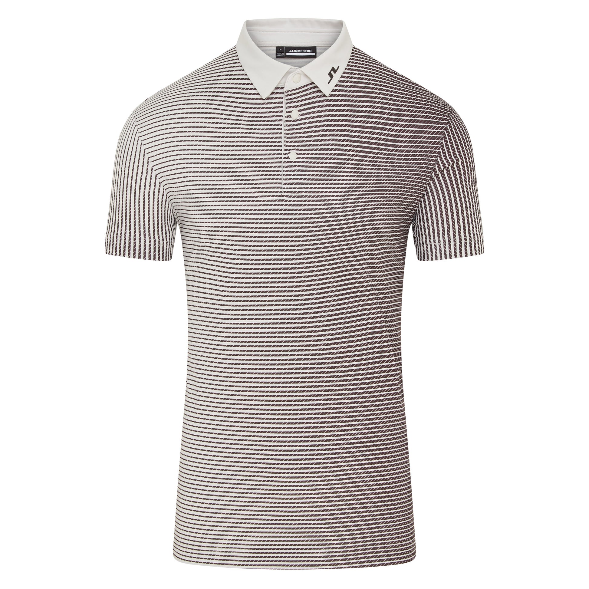 J.Lindeberg Marvin Stripe Golf Polo Shirt GMJT13339