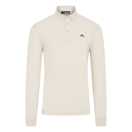 J.Lindeberg Florian Long Sleeve Golf Polo Shirt GMJT13062