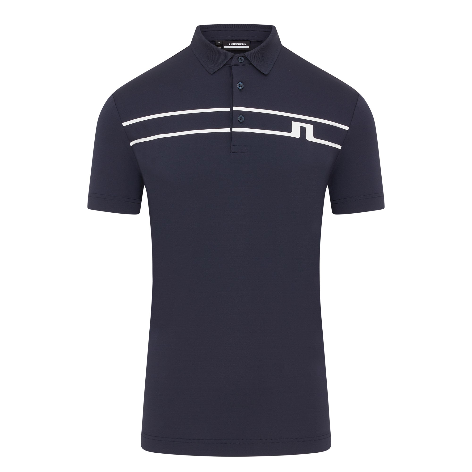 J.Lindeberg Klas Golf Polo Shirt GMJT13035 Navy – Clarkes Golf