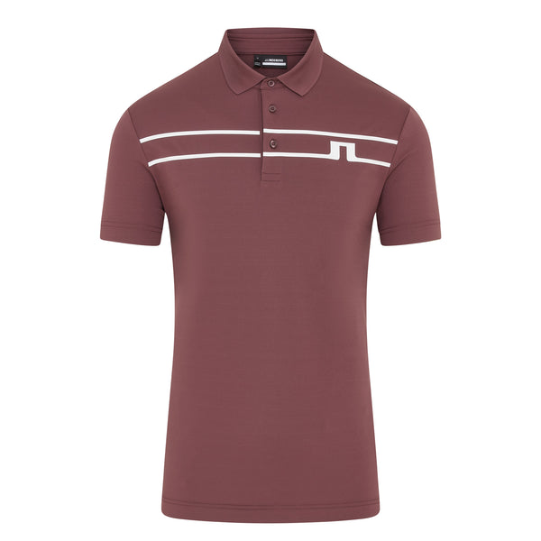 J.Lindeberg Klas Golf Polo Shirt GMJT13035 Huckleberry – Clarkes Golf