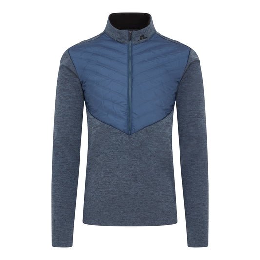 J.Lindeberg Raph Quilted Hybrid Golf Jacket GMOW13077