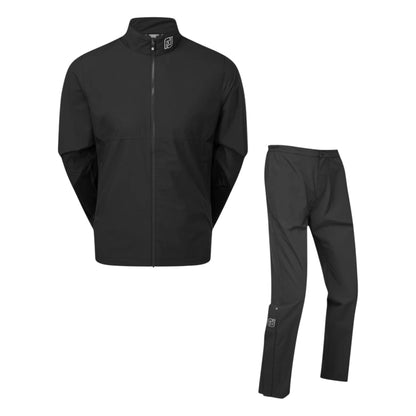 FootJoy HydroLite X Golf Waterproof Suit - Black