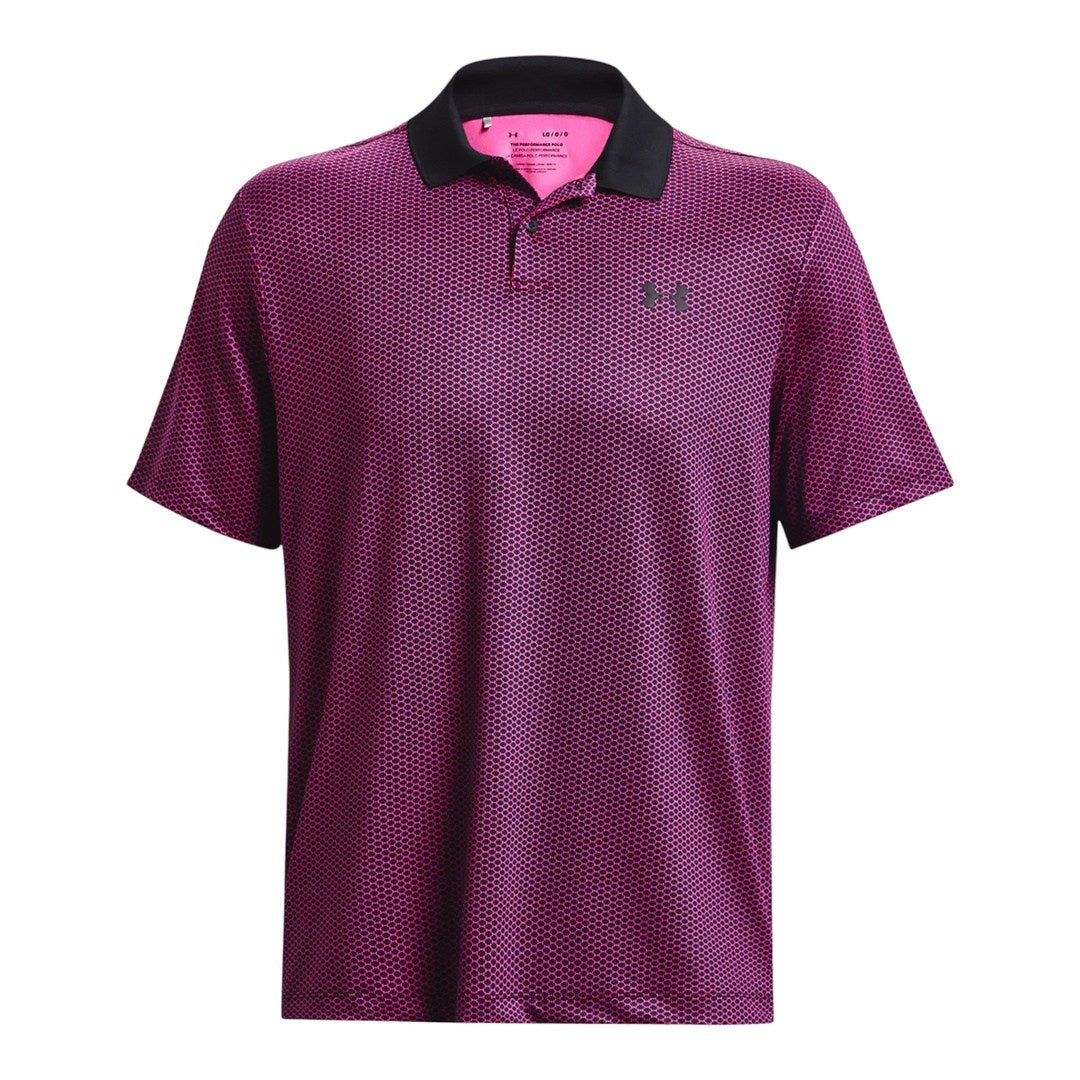 Under Armour Performance 3.0 Printed Golf Shirt 1377377