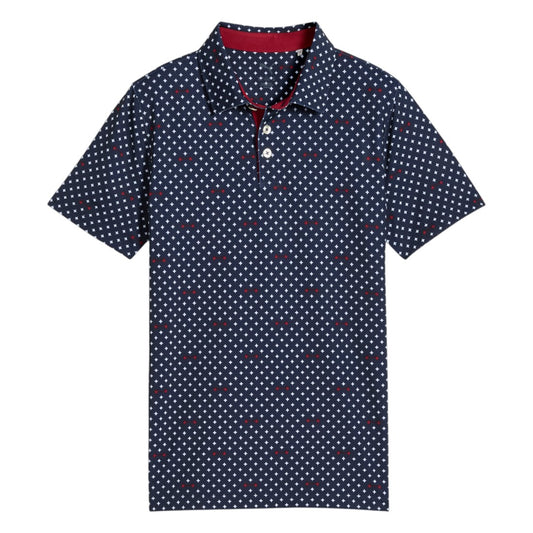 Puma Junior Mattr Burgh Golf Polo Shirt 631140
