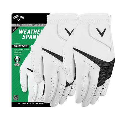 Callaway Weather Spann Golf Glove | 2 Pack