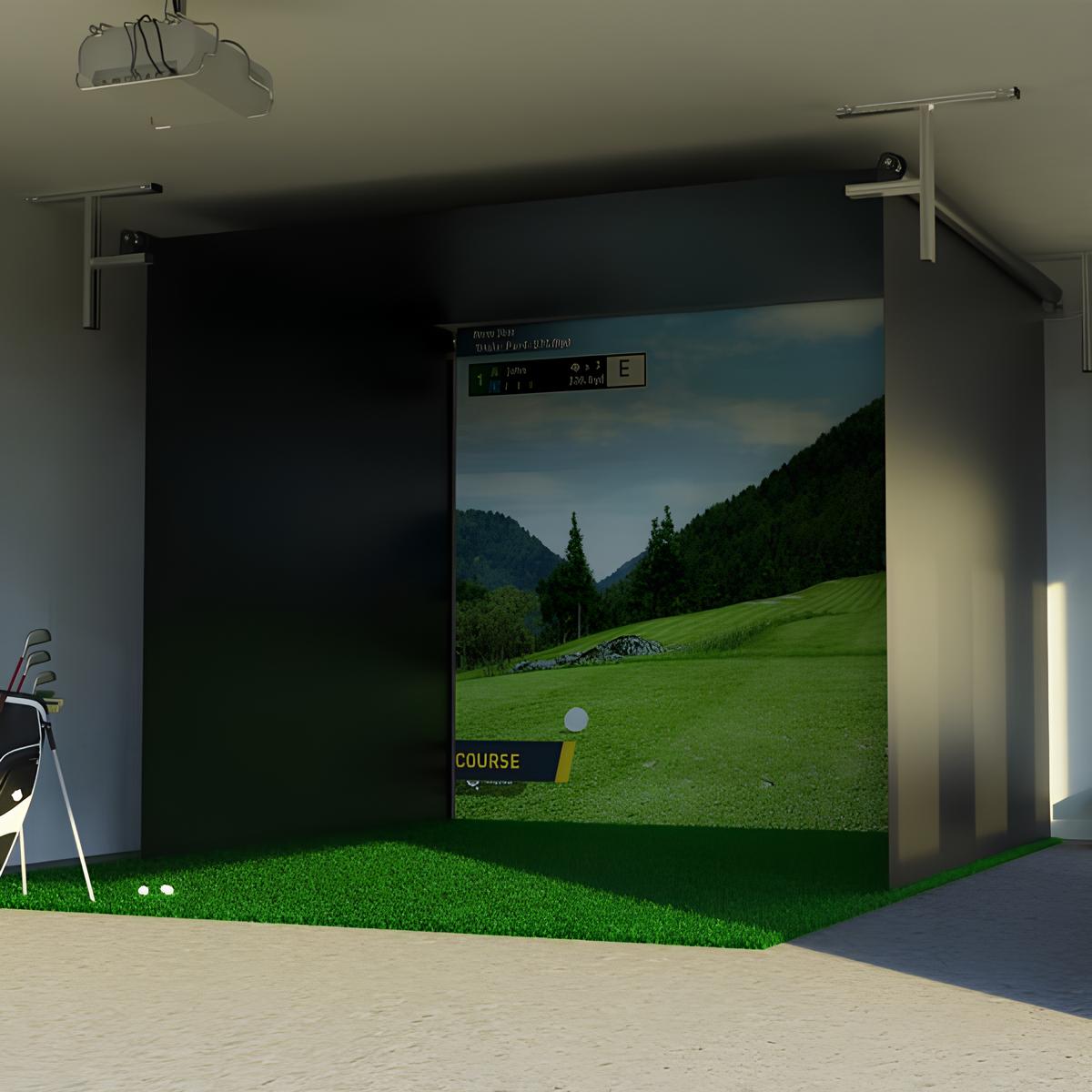 SportScreen Vanish Series Retractable Golf Enclosure