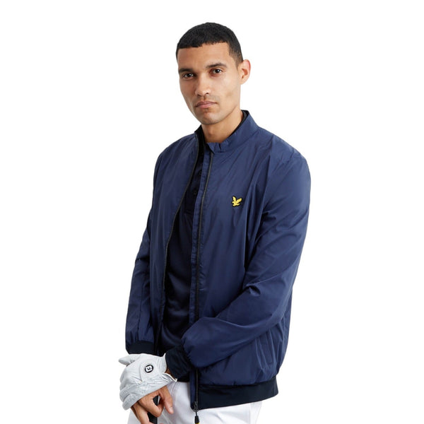 Lyle and Scott Golf Bomber Jacket JK1041G | Navy – Clarkes Golf