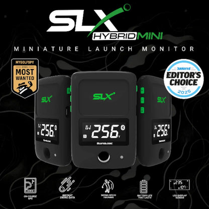 SwingLogic SLX Hybrid Mini Golf Launch Monitor