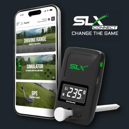SwingLogic SLX Hybrid Mini Golf Launch Monitor