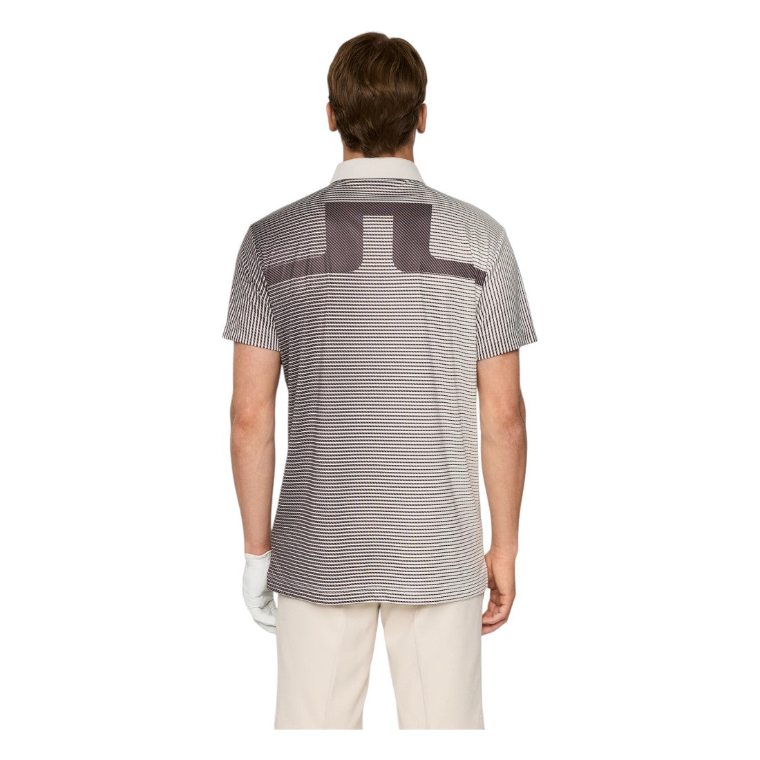 J.Lindeberg Marvin Stripe Golf Polo Shirt GMJT13339