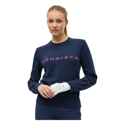 Rohnisch Ladies Team Crewneck Golf Mid Layer 001100