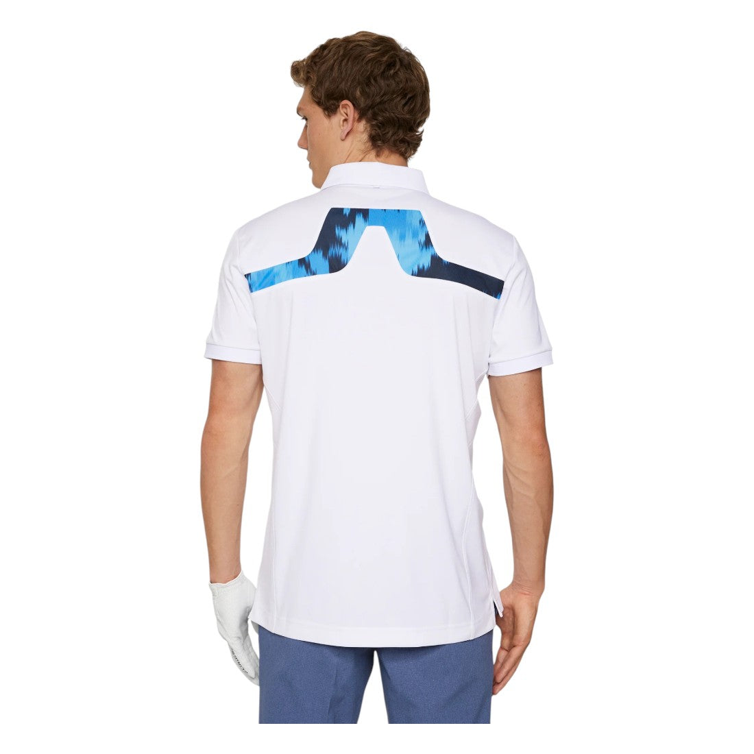 J.Lindeberg KV Print Golf Polo Shirt GMJT13351
