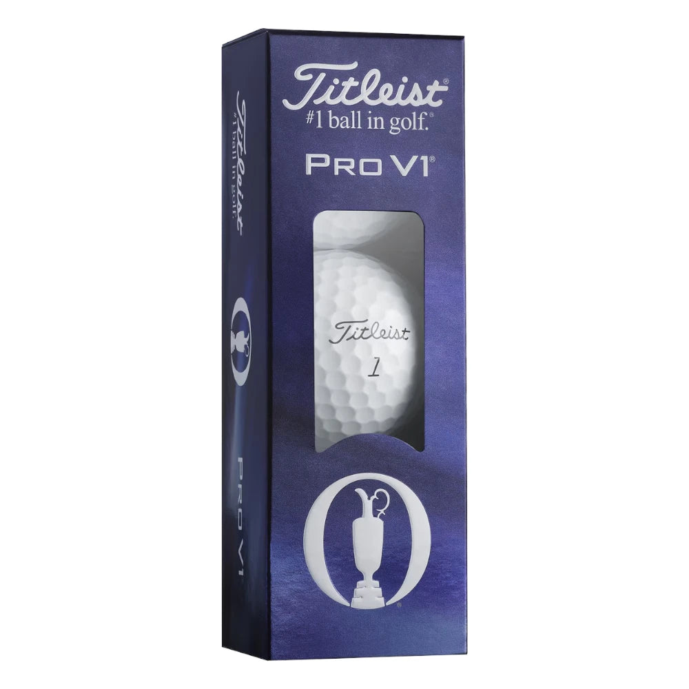 Titleist Pro V1 The Open Championship Golf Balls | 6 Pack