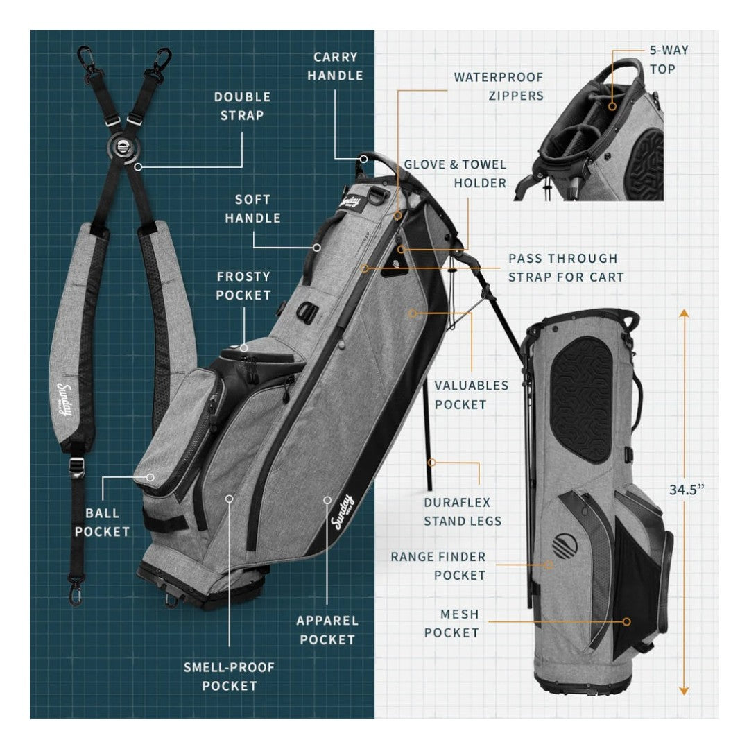 Sunday Golf Ryder '23 Stand Bag BAG403