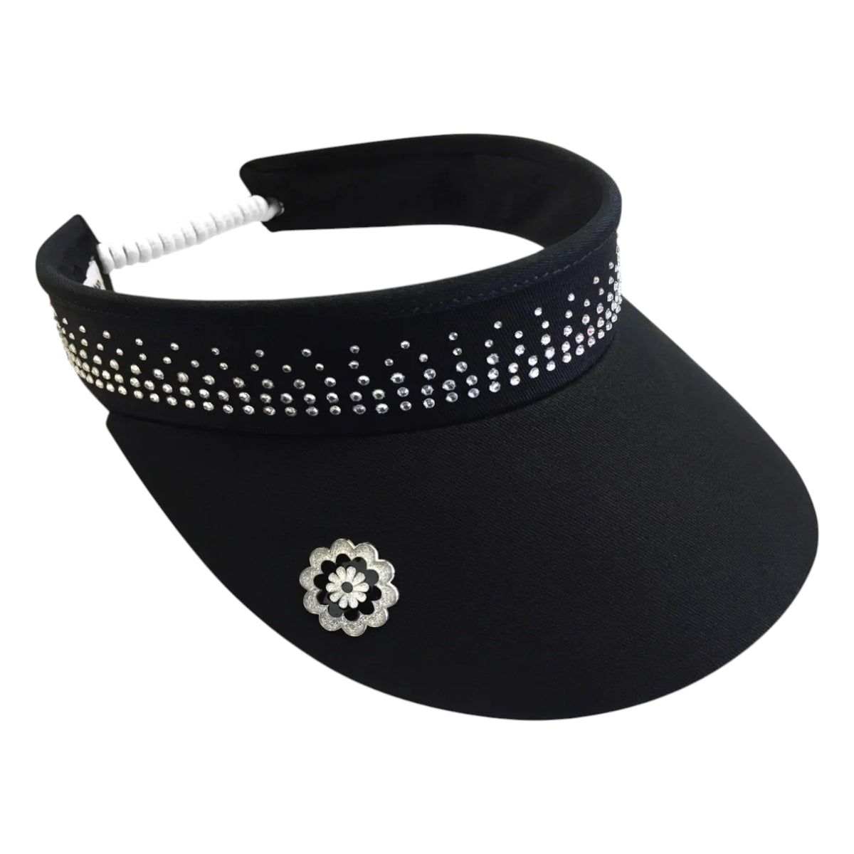 Surprizeshop Crystal Telephone Wire Golf Visor TV009005