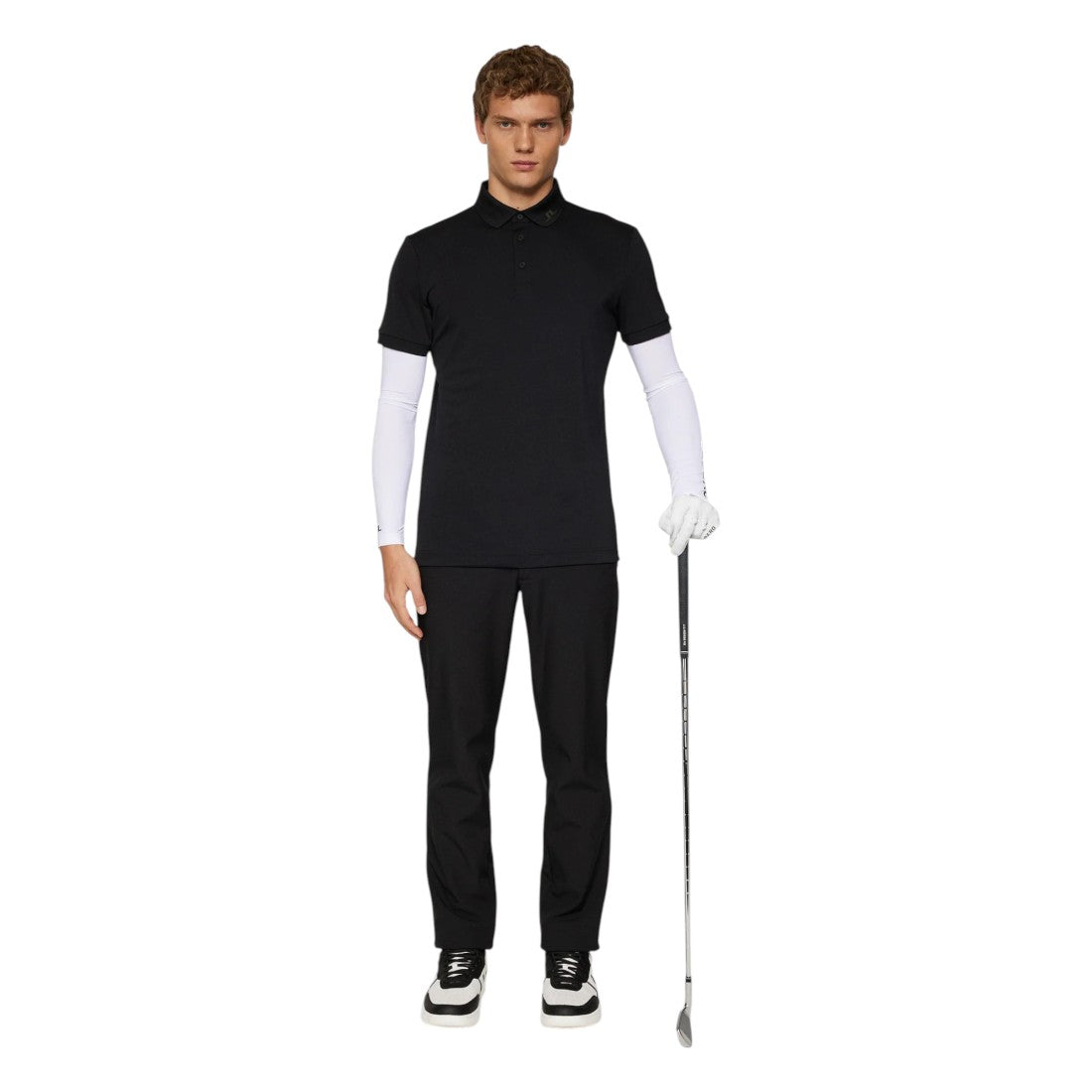 J.Lindeberg KV Print Golf Polo Shirt GMJT13351