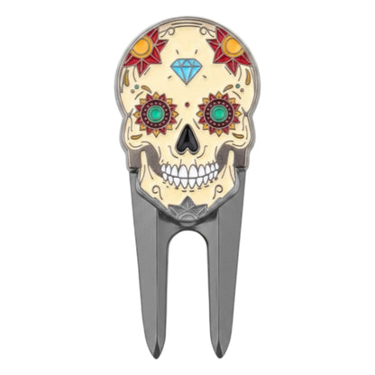 Skins Golf Dia de los Muertos Divot Tool