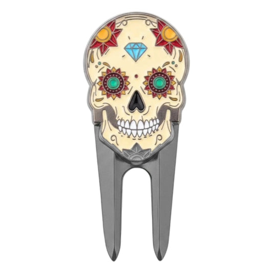 Skins Golf Dia de los Muertos Divot Tool
