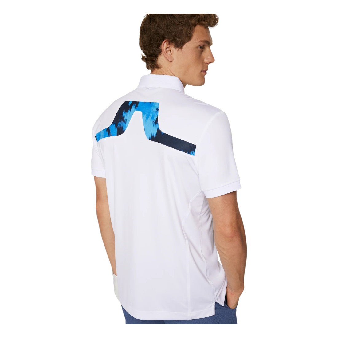 J.Lindeberg KV Print Golf Polo Shirt GMJT13351