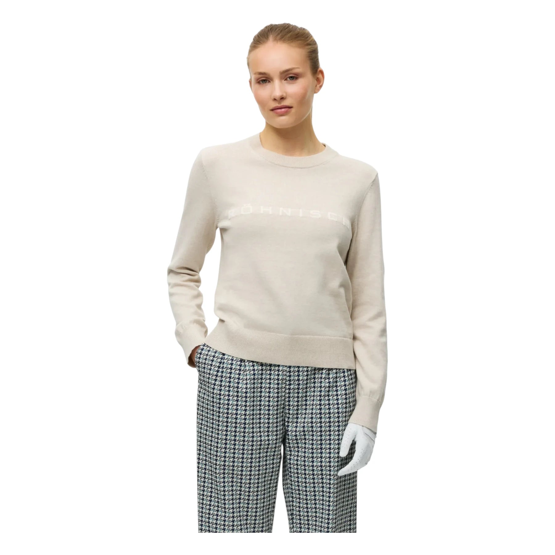 Rohnisch Ladies Team Crewneck Golf Mid Layer 001100