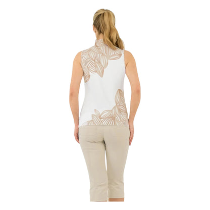 Pure Golf Ladies Aria Sleeveless Golf Polo Shirt PG-63034