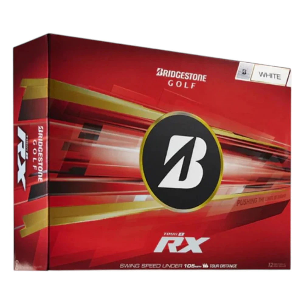 Bridgestone 2026 Tour B RX Golf Balls | White