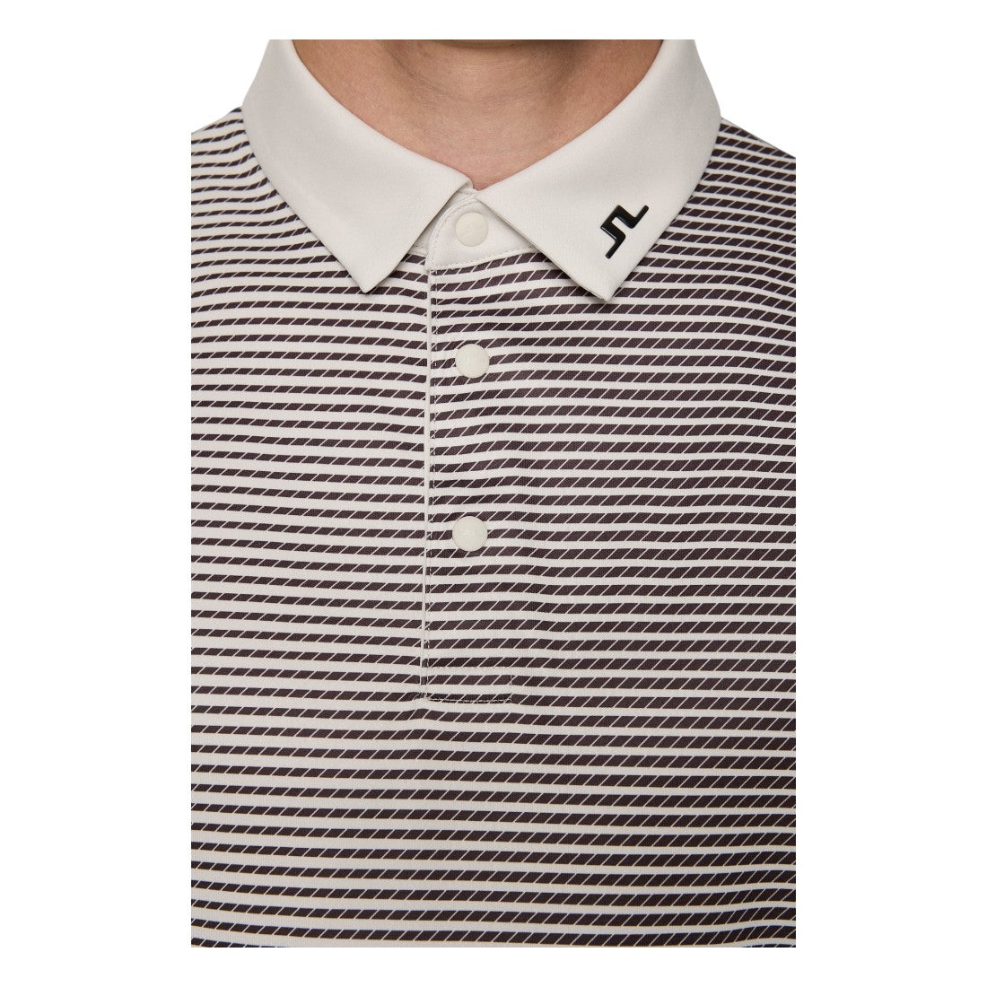 J.Lindeberg Marvin Stripe Golf Polo Shirt GMJT13339