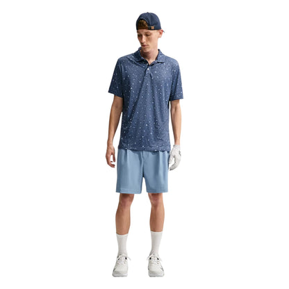 Nike Par Dri-FIT Microprint Birds Golf Polo Shirt IO0732