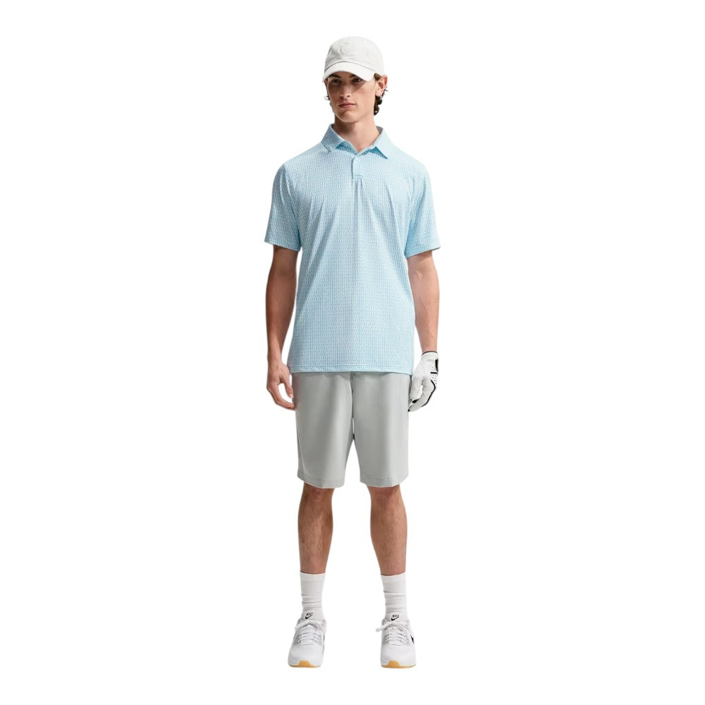 Nike Dri-Fit Velocity Vertical Print Golf Polo Shirt IO0697