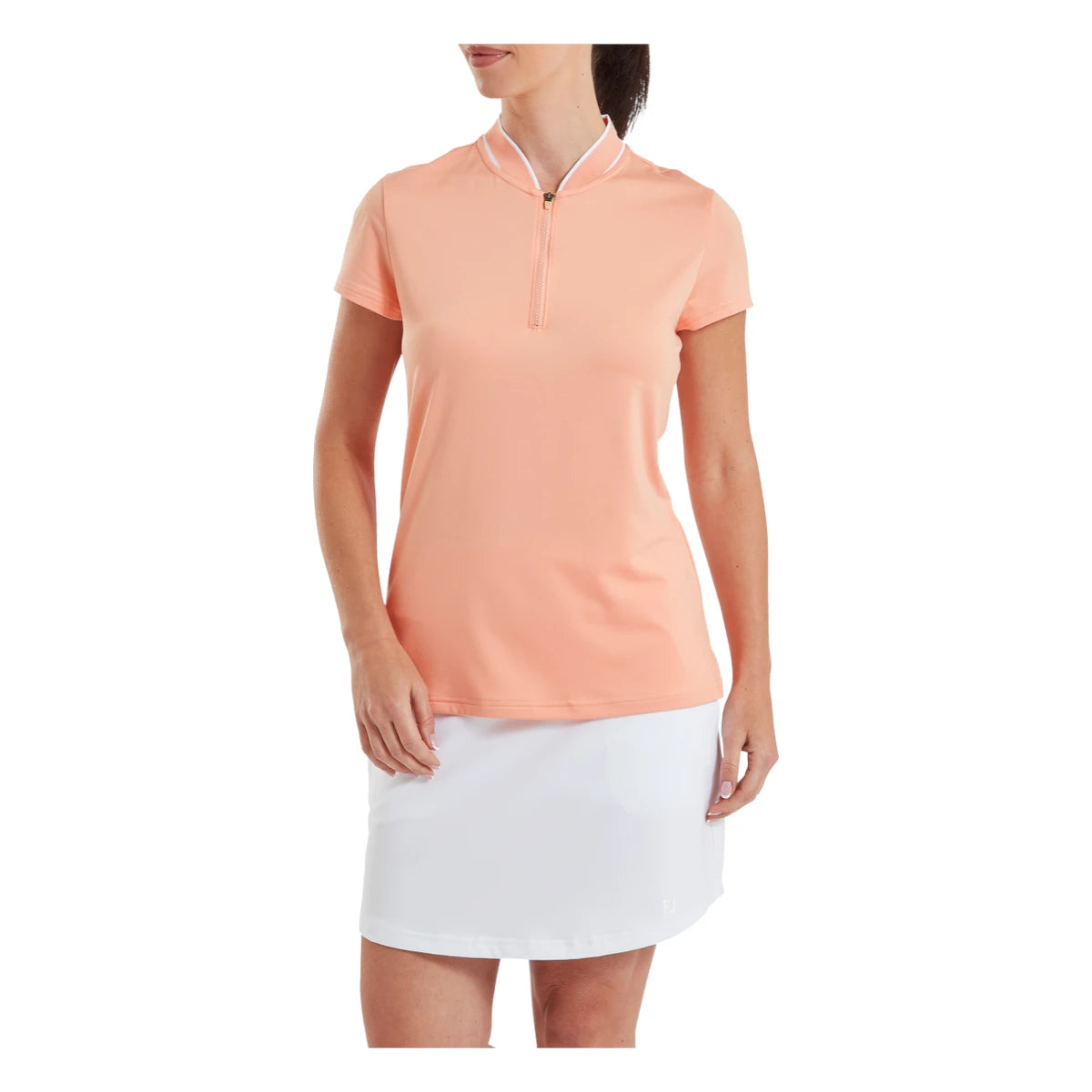 FootJoy Ladies Zip Blade Golf Polo Shirt 39374