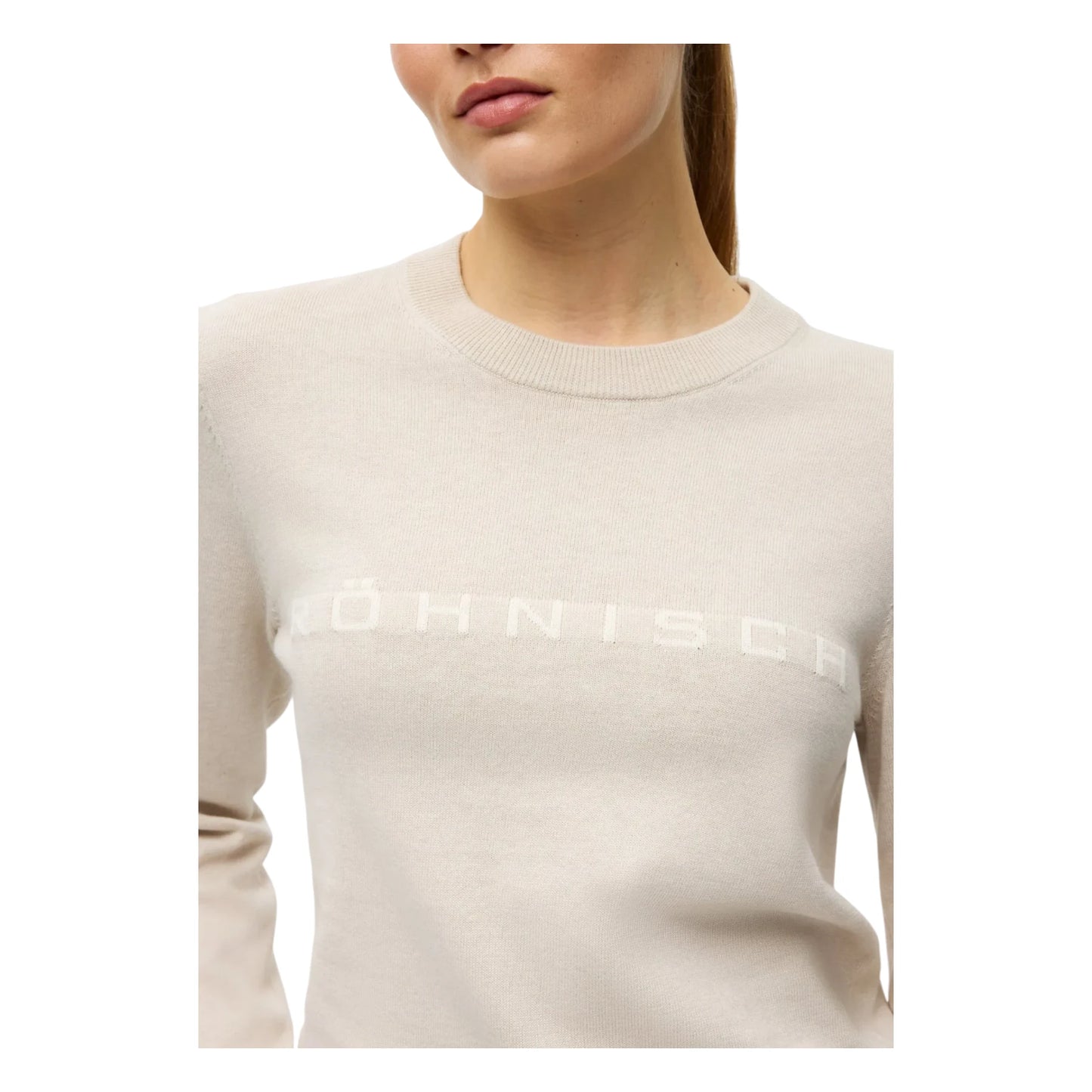 Rohnisch Ladies Team Crewneck Golf Mid Layer 001100