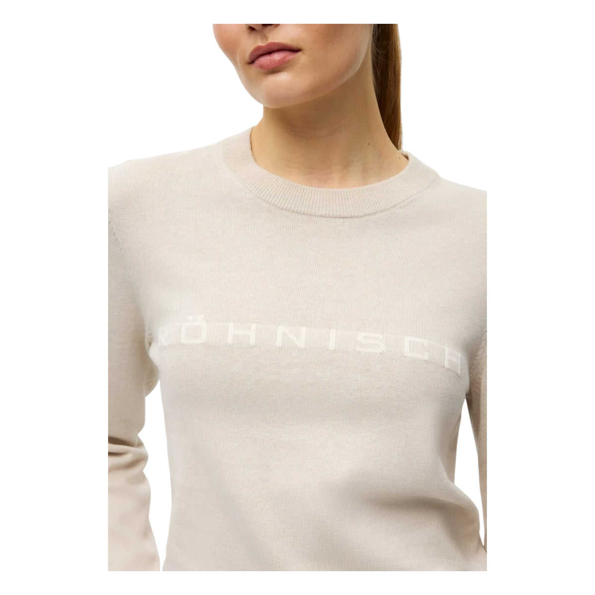 Rohnisch Ladies Team Crewneck Golf Mid Layer 001100