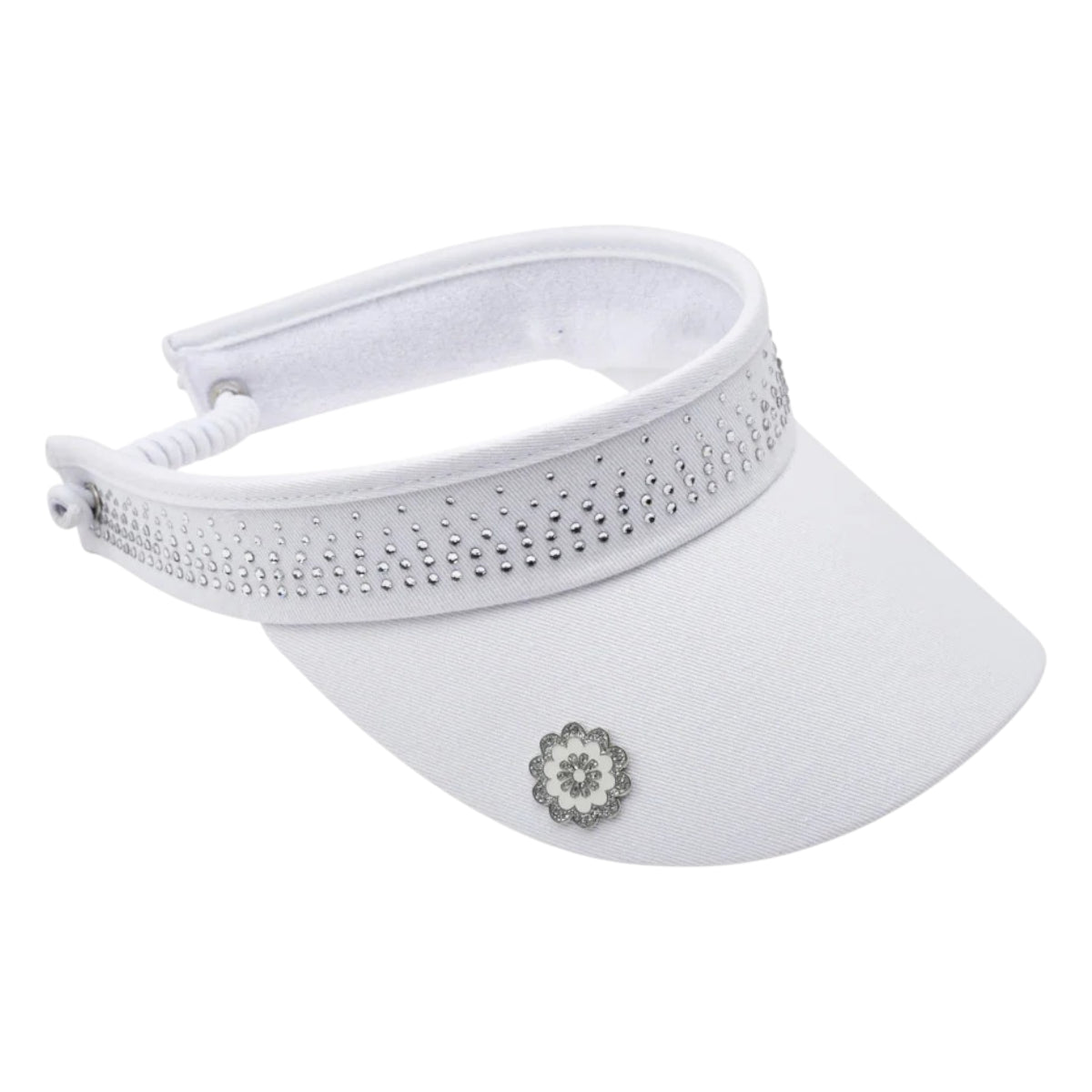 Surprizeshop Crystal Telephone Wire Golf Visor TV001002