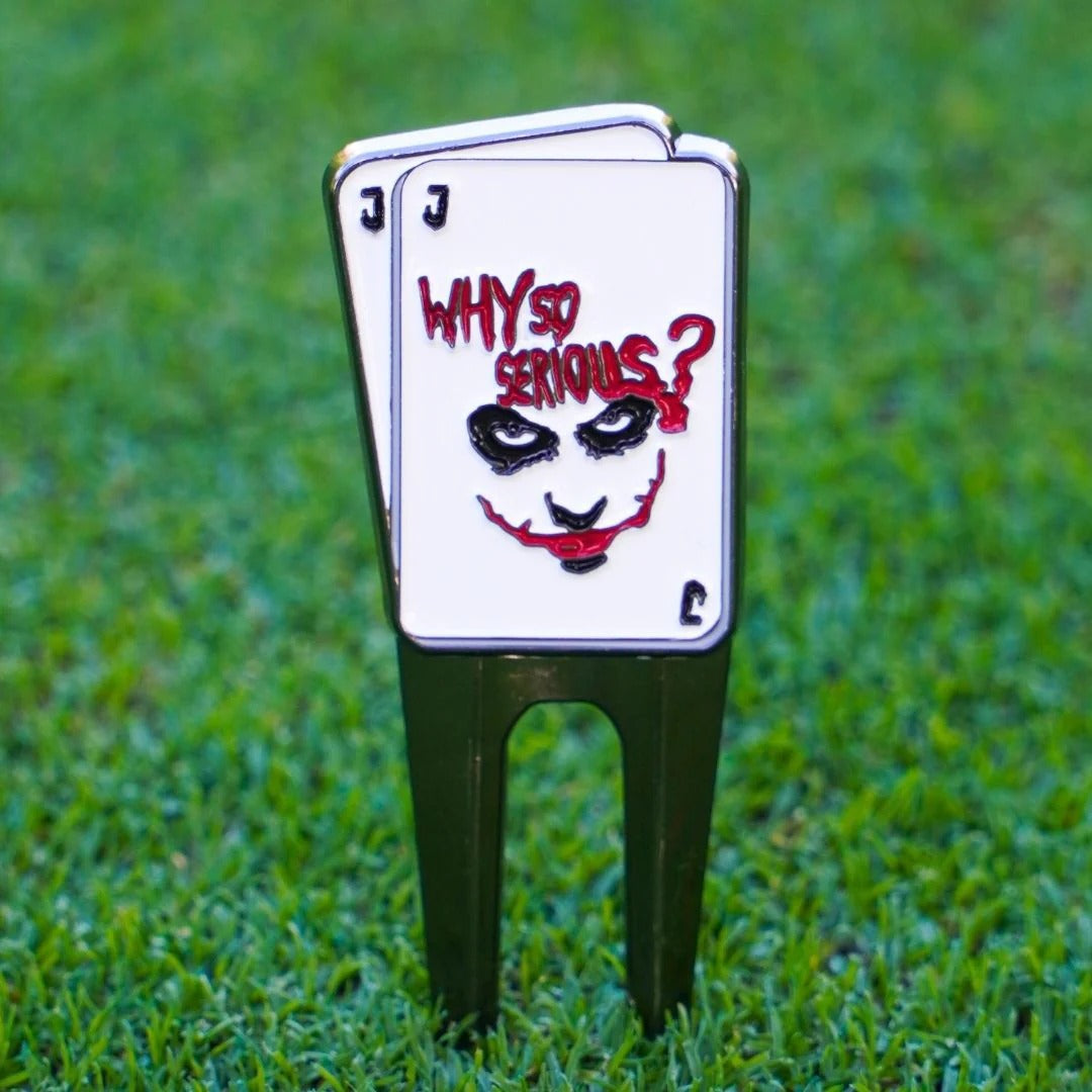 Skins Golf Joker Cards Divot Tool