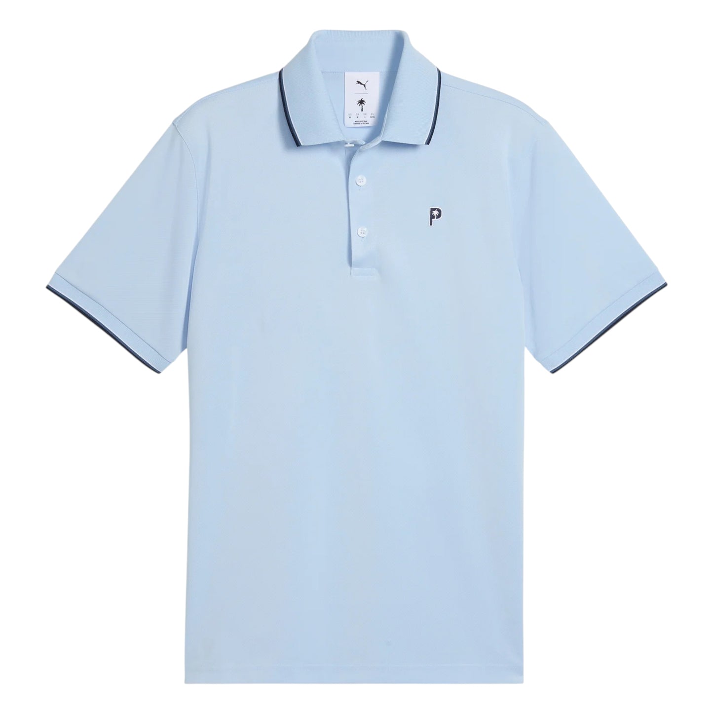 Puma x Palm Tree Crew Tipped Golf Polo Shirt 630034