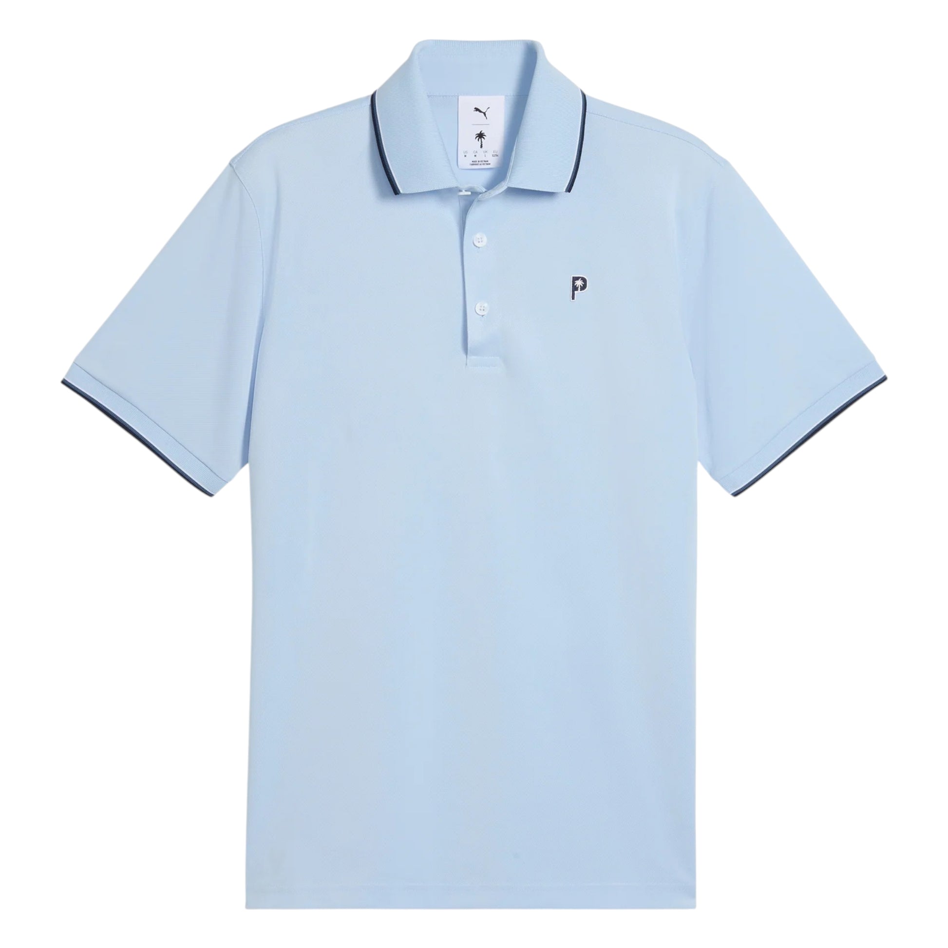 Puma x Palm Tree Crew Tipped Golf Polo Shirt 630034