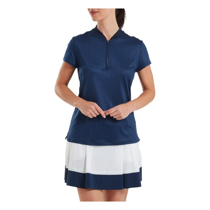FootJoy Ladies Zip Blade Golf Polo Shirt 39375