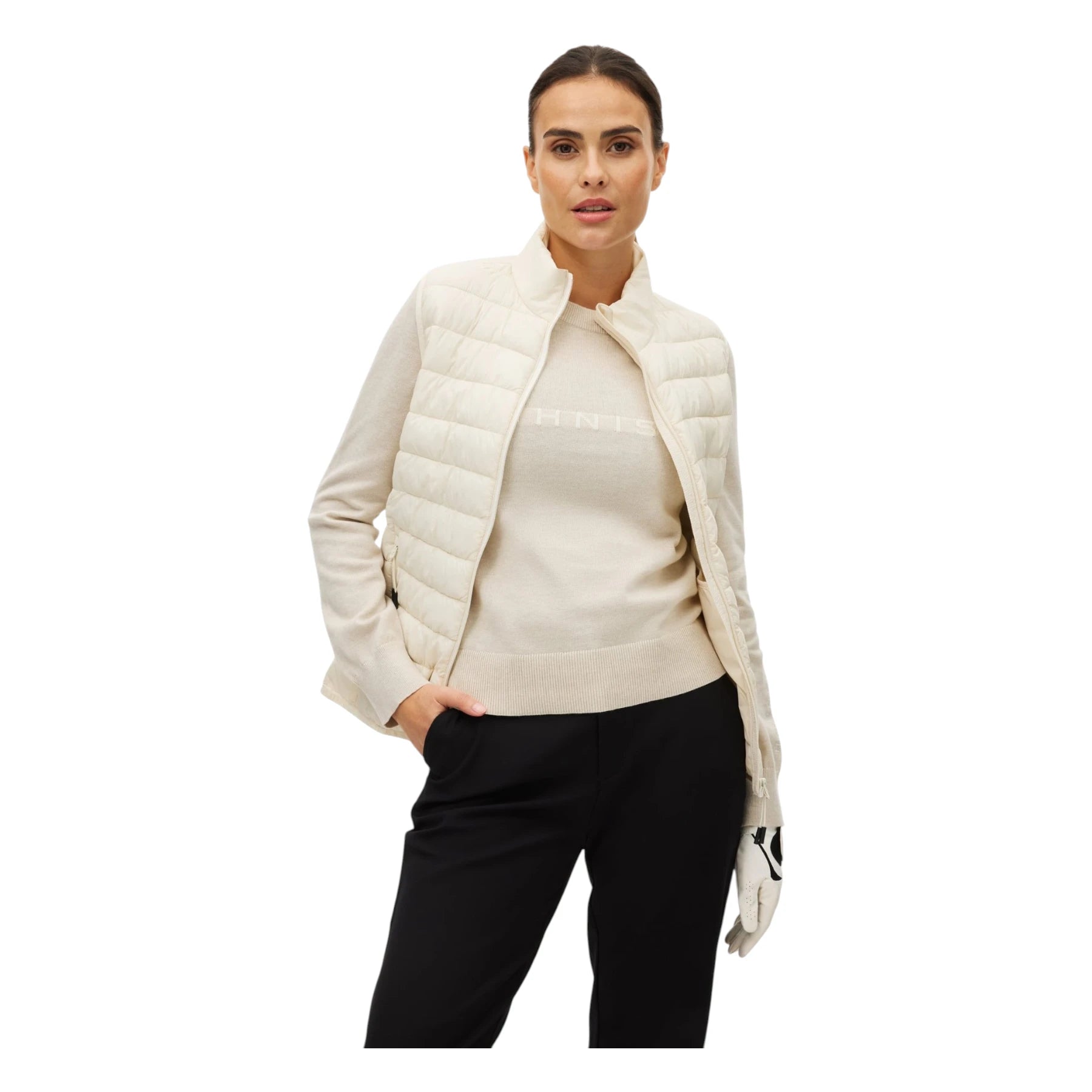 Rohnisch Ladies Team Crewneck Golf Mid Layer 001100