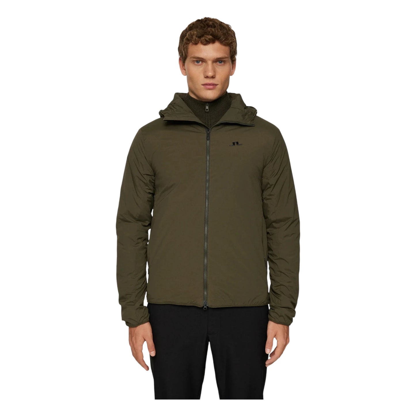 J.Lindeberg Clinton Hooded Golf Jacket AMOW13635