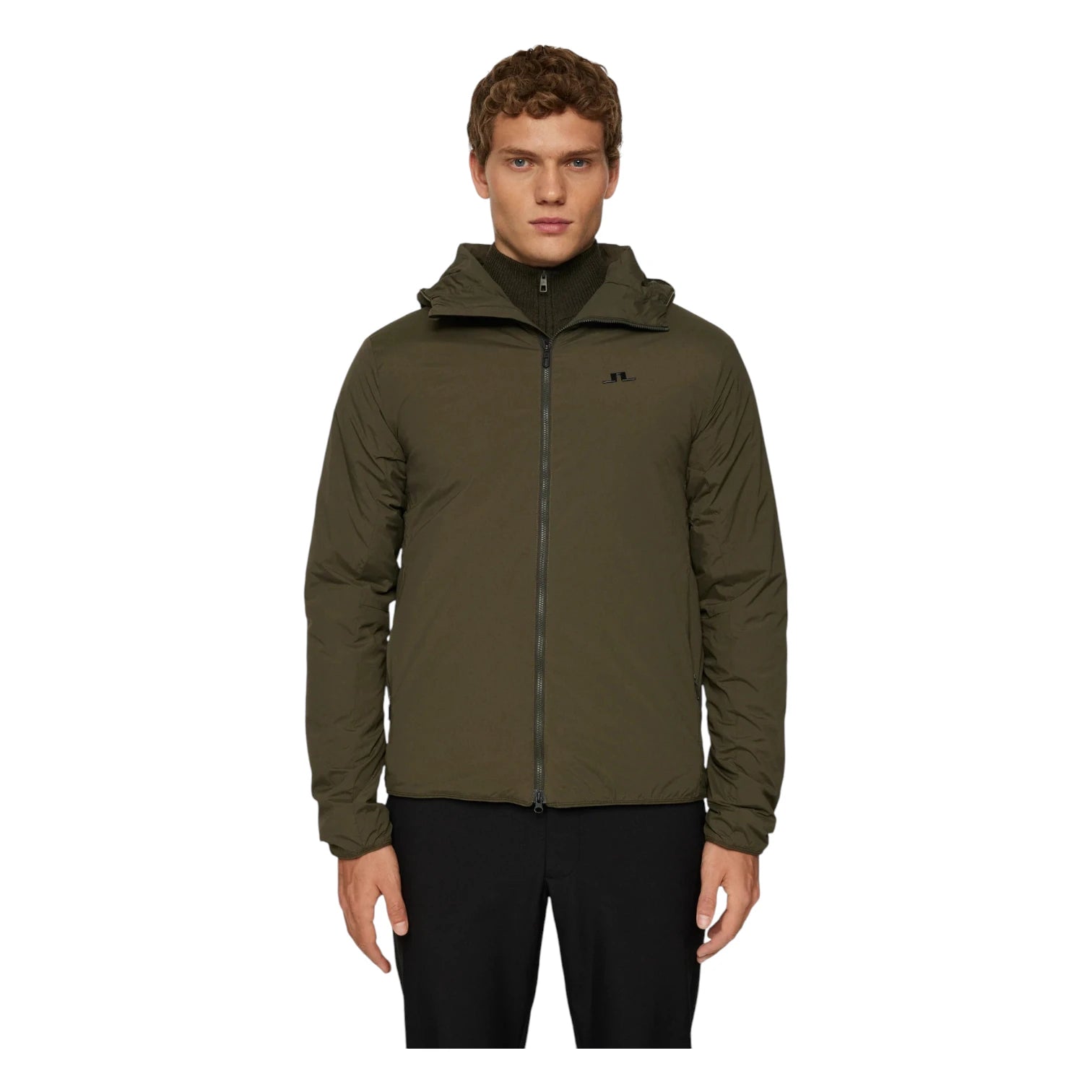 J.Lindeberg Clinton Hooded Golf Jacket AMOW13635
