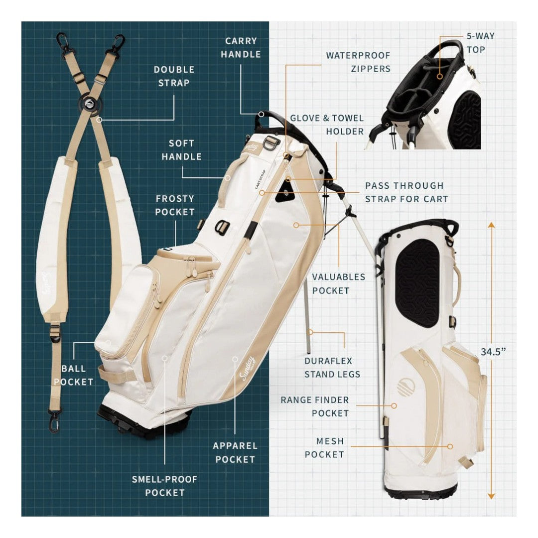 Sunday Golf Ryder '23 Stand Bag BAG405