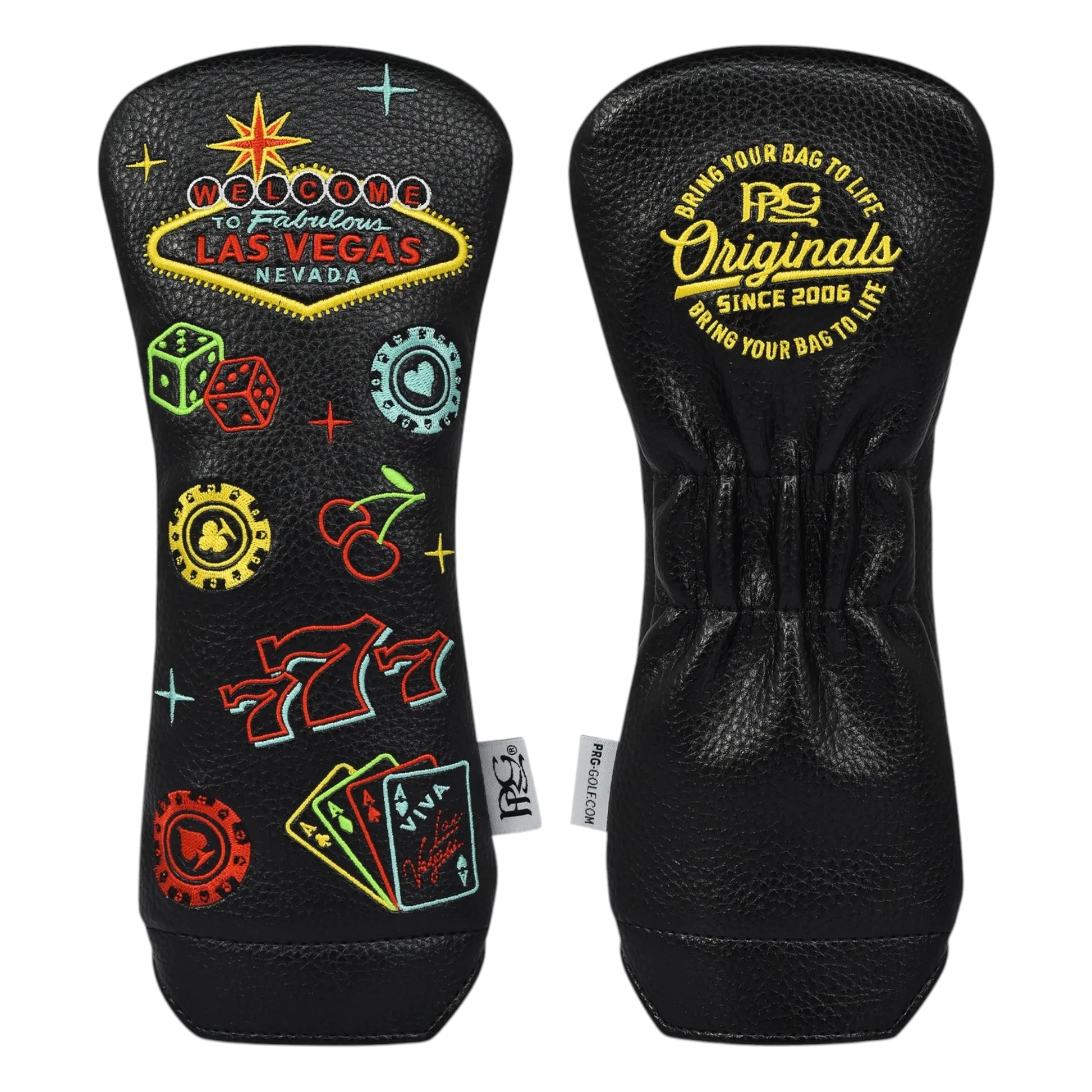 PRG Originals Neon Vegas Vintage Golf Headcover | Hybrid