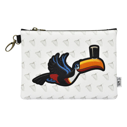 PRG Guinness Toucan Zip Tote Golf Valuables Pouch