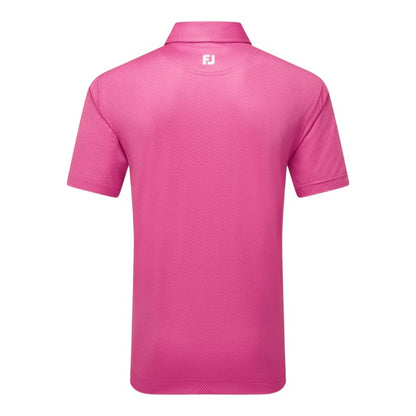 FootJoy Abacus Print Lisle Golf Polo Shirt 37799