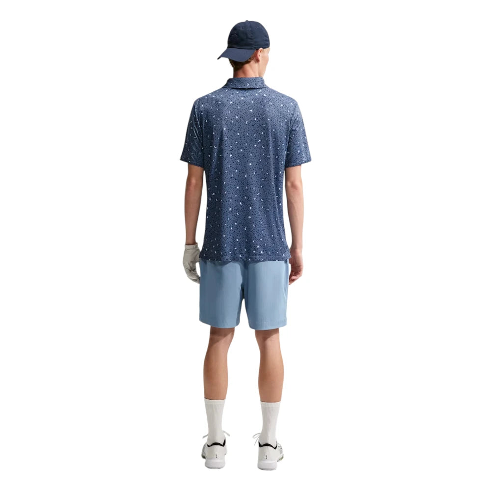 Nike Par Dri-FIT Microprint Birds Golf Polo Shirt IO0732