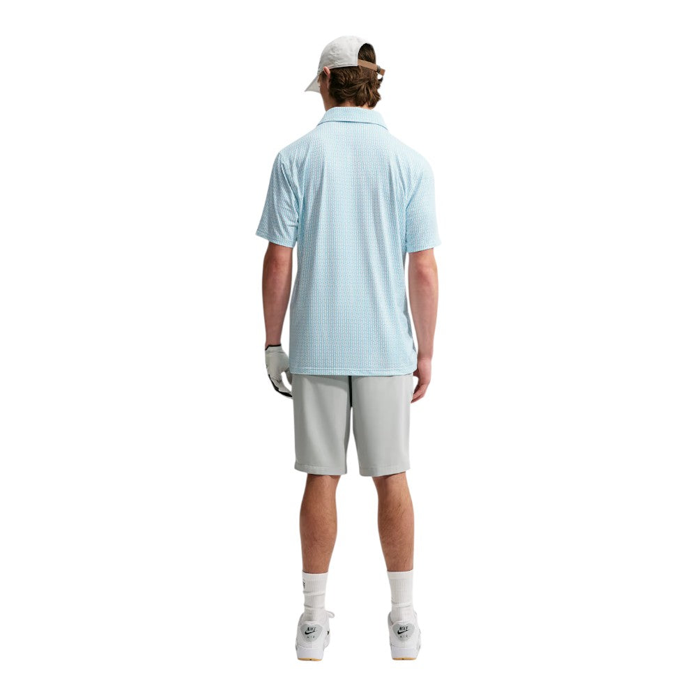 Nike Dri-Fit Velocity Vertical Print Golf Polo Shirt IO0697