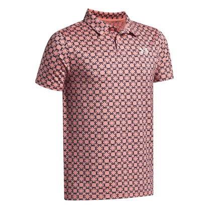 Junior Under Armour Matchplay Printed Polo Shirt 6009817