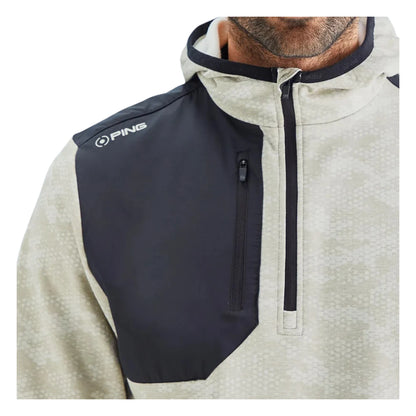 Ping Nexa Hooded 1/2 Zip Fleece Golf Mid Layer P03767