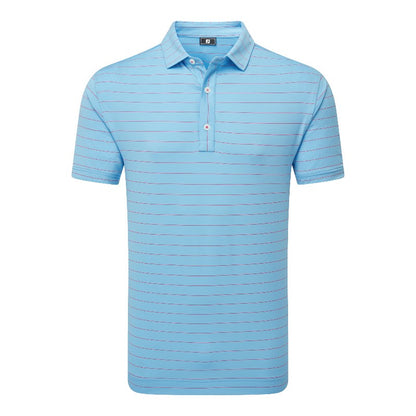 FootJoy Open Pinstripe Lisle Golf Polo Shirt 37796