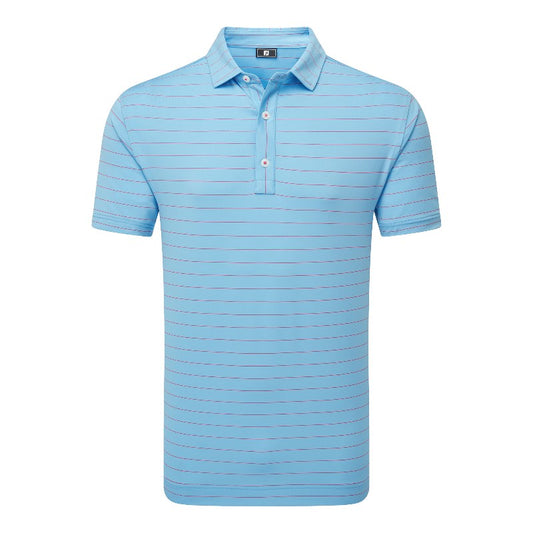 FootJoy Open Pinstripe Lisle Golf Polo Shirt 37796